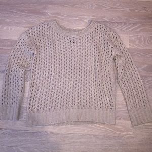 Beige holy sweater